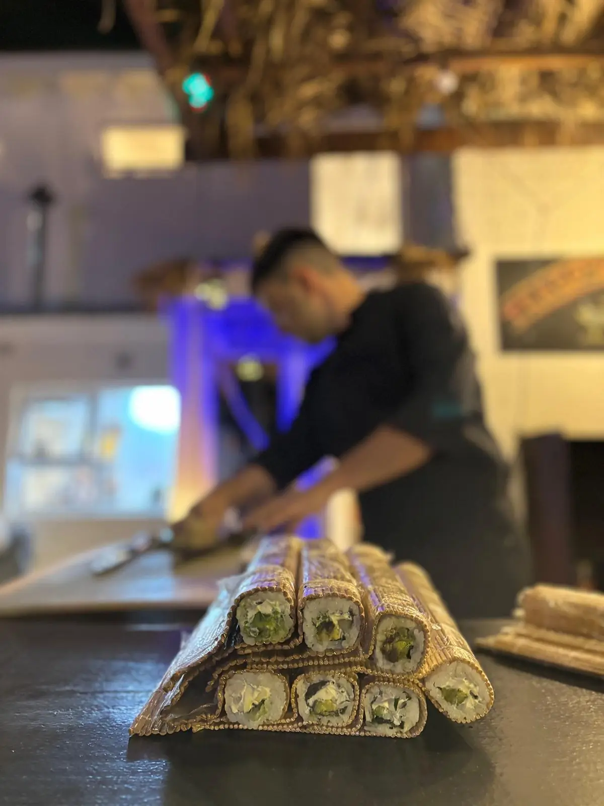 Tabla de sushi artesanal